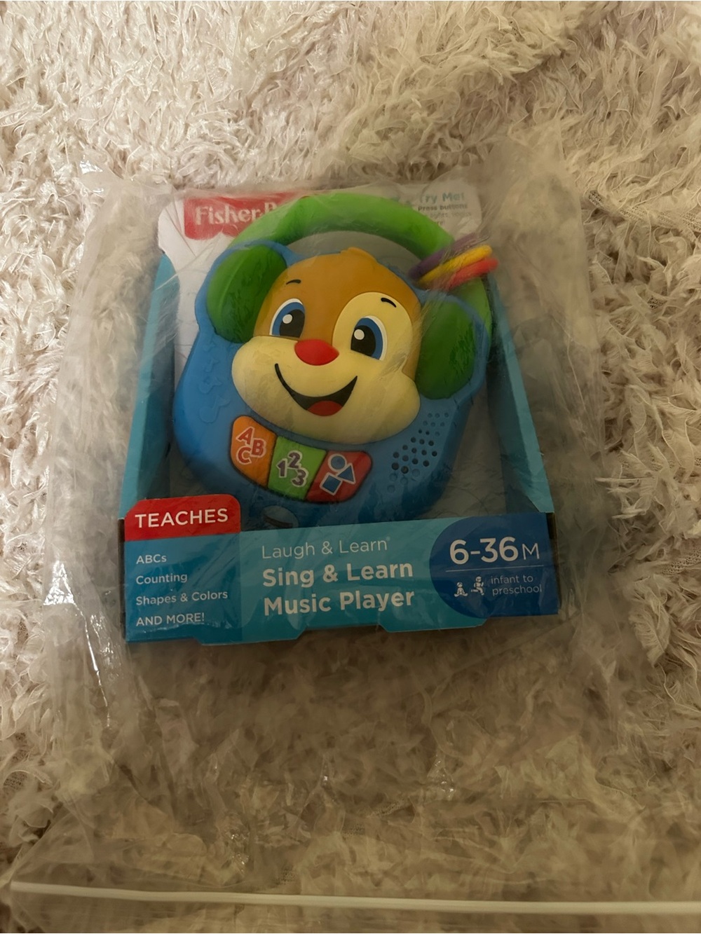 Fisher-Price Laugh & Learn Sing & Learn Music Player - Blue/Green/Yellow